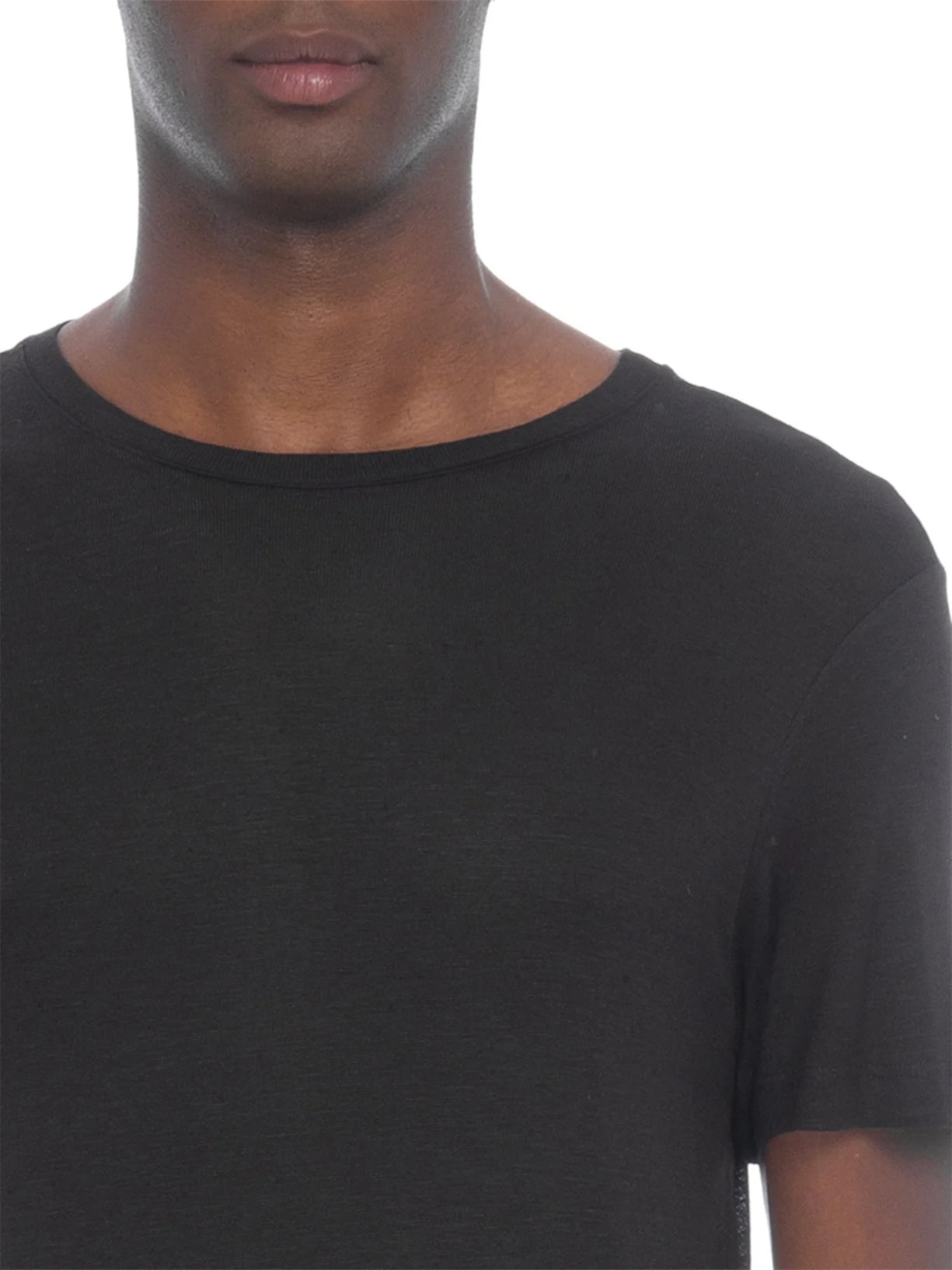 Camiseta Masculina Manga Curta Gola Carca Perfect T  Preto Osklen
