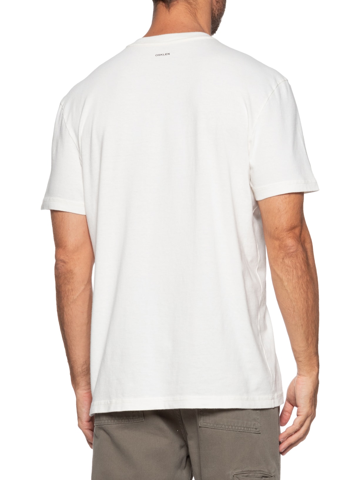 Camiseta Masculina Manga Curta Gola Careca 1989 Rj Made In Brazil Branco Osklen