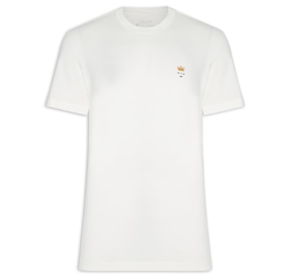 Camiseta Masculina Manga Curta Gola Careca 1989 Rj Made In Brazil - Branco