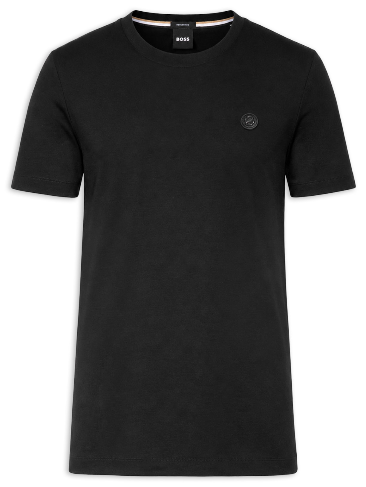 Camiseta Masculina Manga curta Gola Careca C-Taut 01 Preto Boss