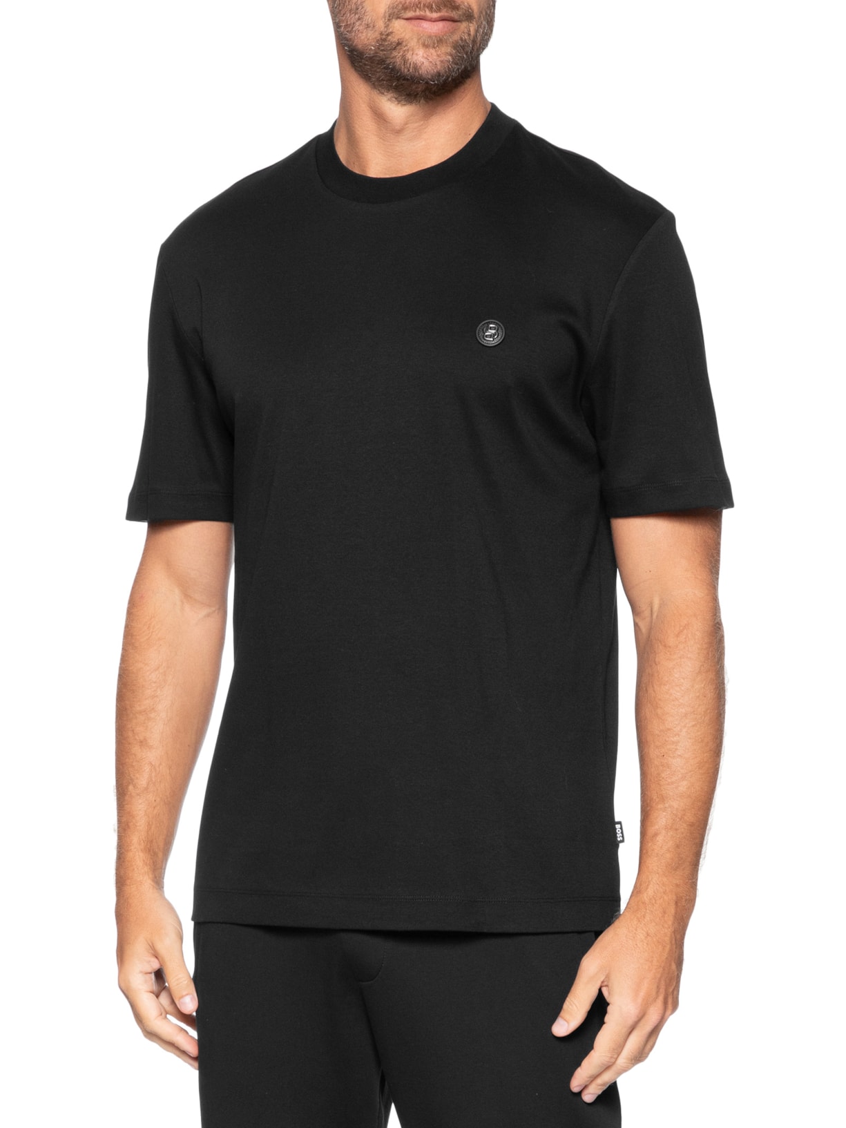 Camiseta Masculina Manga curta Gola Careca C-Taut 01 Preto Boss