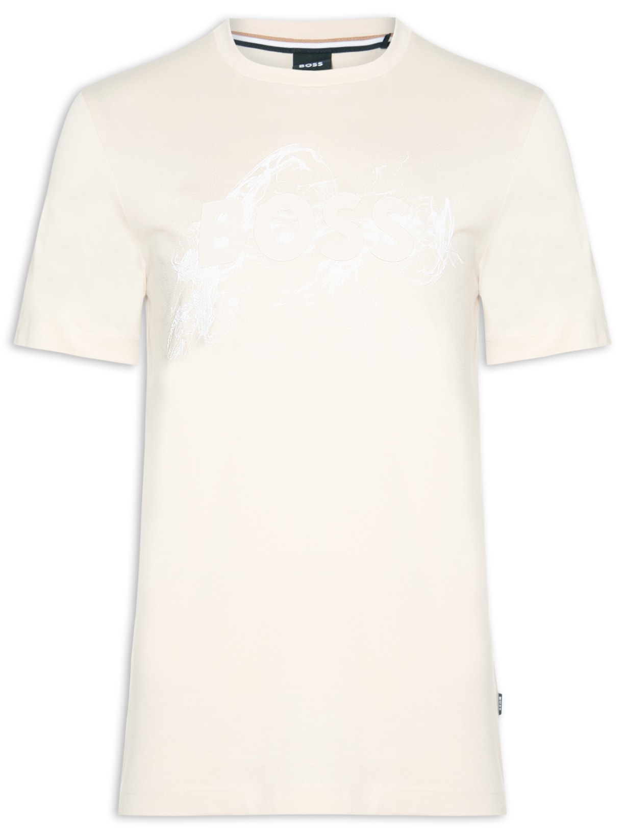 Camiseta Masculina Manga Curta Gola Careca C-Thompson - Branco
