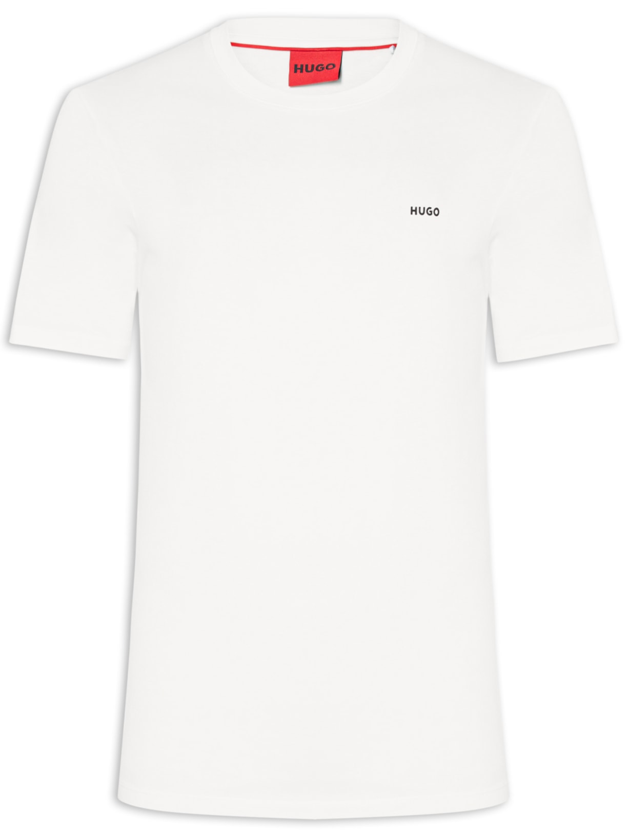 Camiseta Masculina Manga Curta Gola Careca Dero - Off White