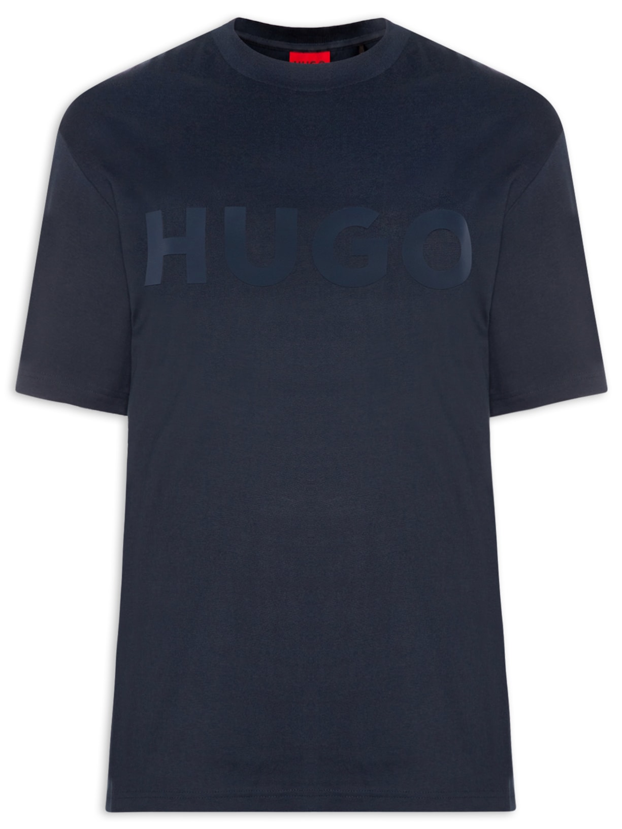 Camiseta Masculina Manga Curta Gola Careca Dinkee Azul Hugo