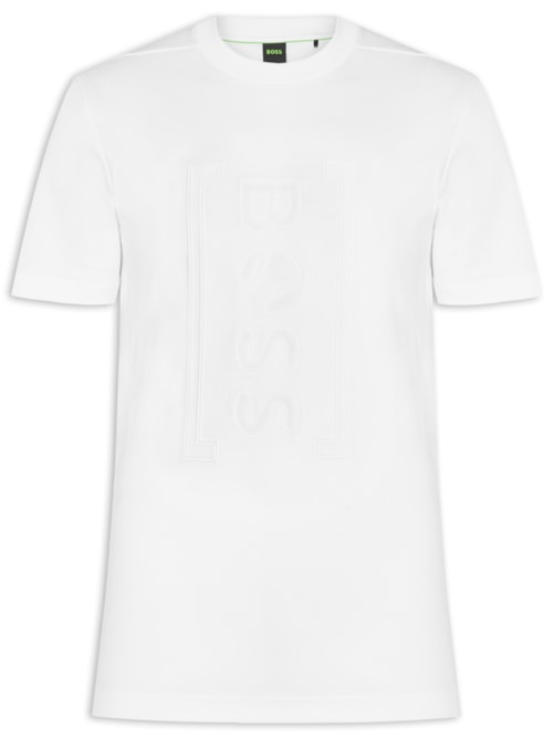Camiseta Masculina Manga Curta Gola Careca Iconic - Branco
