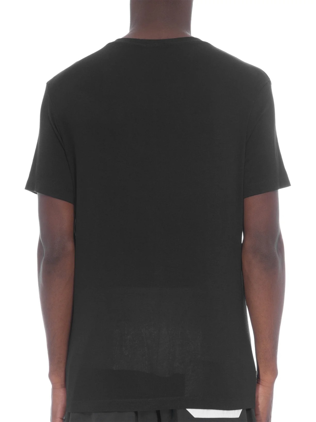 Camiseta Masculina Manga Curta Gola Careca Knit Night Preto Osklen
