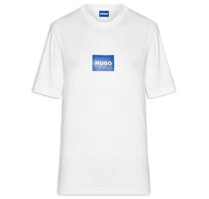 Camiseta Masculina Manga Curta Gola Careca Nayonix - Branco