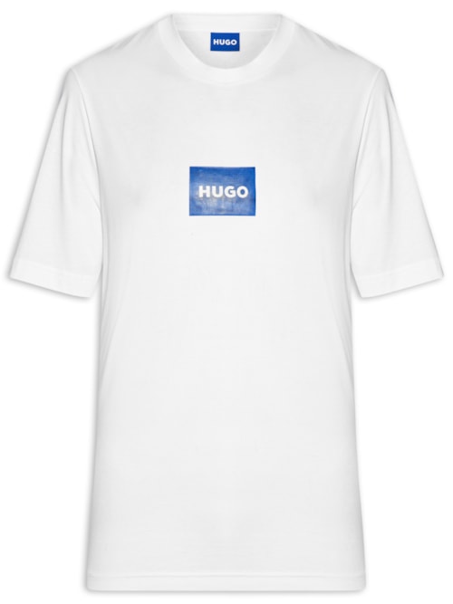 Camiseta Masculina Manga Curta Gola Careca Nayonix - Branco