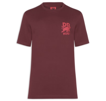 Camiseta Masculina Manga Curta Gola Careca Redbull Dartox  - Vermelho