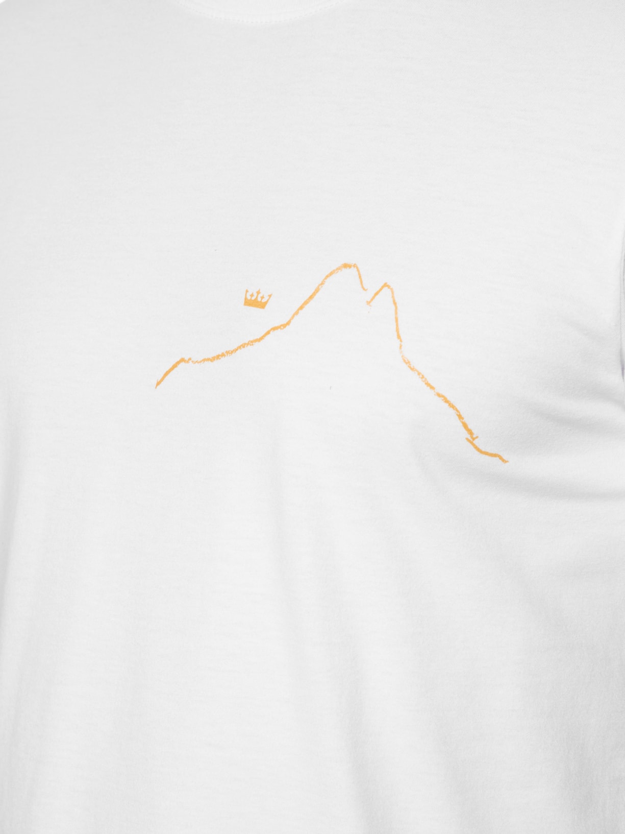 Camiseta Masculina Manga Curta Gola Careca Slim Stone Srfng Scribble Branco Osklen