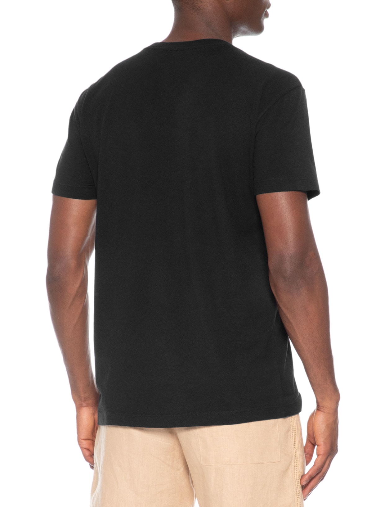 Camiseta Masculina Manga Curta Gola Careca Slim Vintage New Icon Rio Preto Osklen