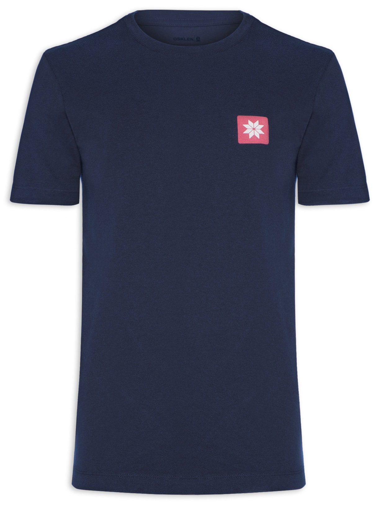Camiseta Masculina Manga Curta Gola Careca Vintage Snow Icon Azul Osklen