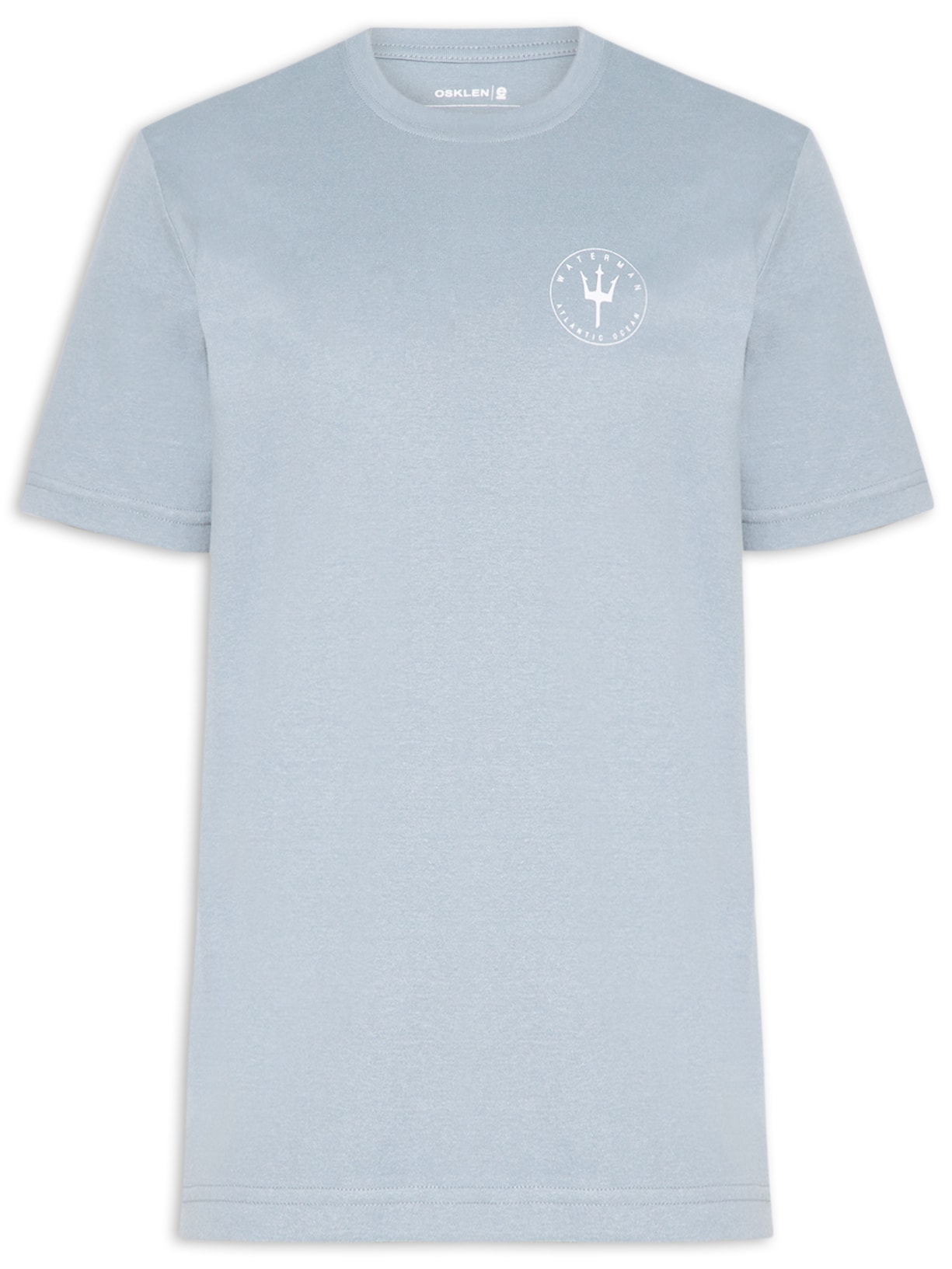 Camiseta Masculina Manga Curta Gola Careca Waterman Over - Azul