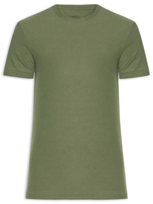 Camiseta Masculina Manga Curta Green Edition Juta - Verde