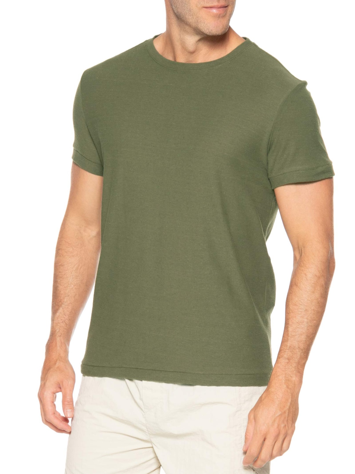 Camiseta Masculina Manga Curta Green Edition Juta Verde Osklen
