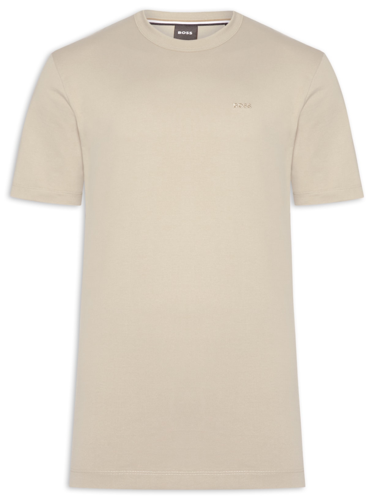Camiseta Masculina Manga Curta H-Taut 15 Bege Boss