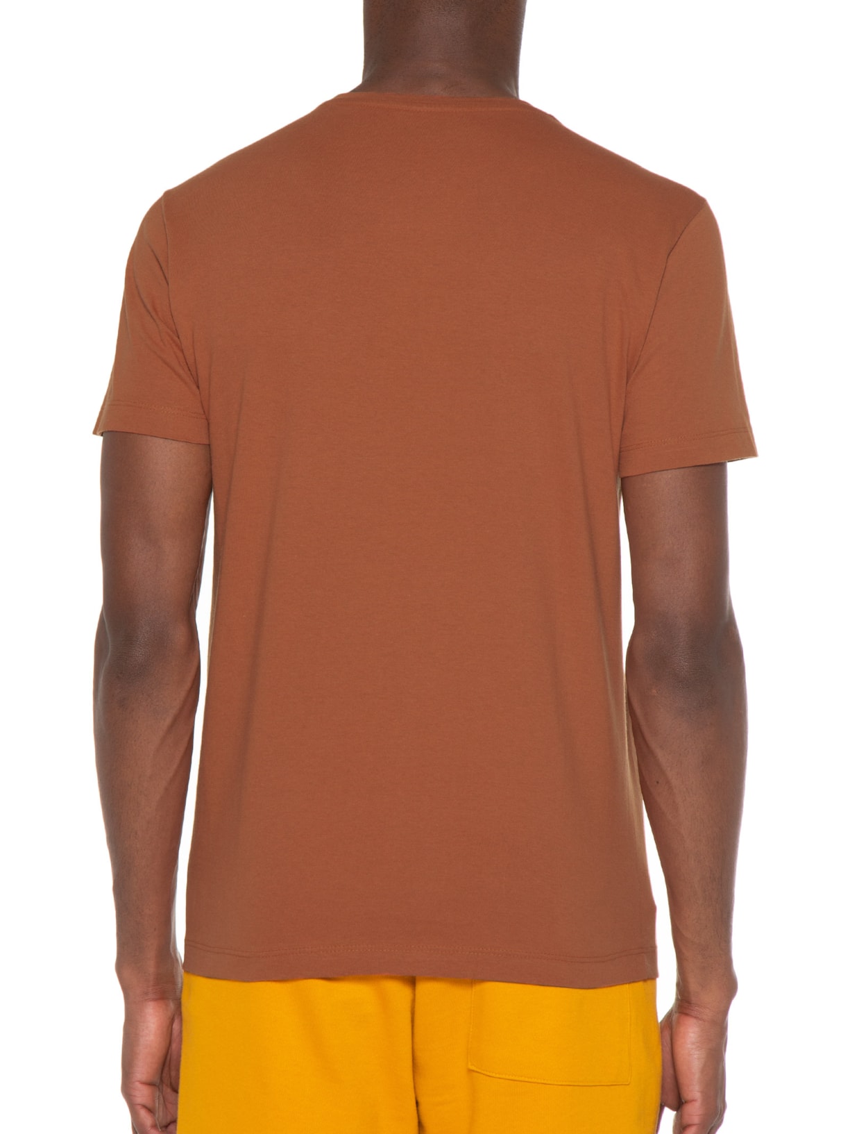 Camiseta Masculina Manga Curta Home Office Open Bar Marrom Sergio K