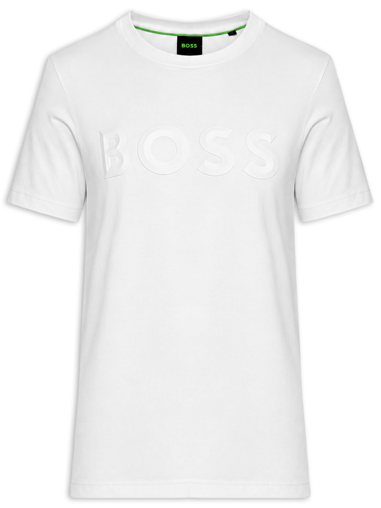 Camiseta Masculina Manga Curta Iconic Zone – Branco Boss