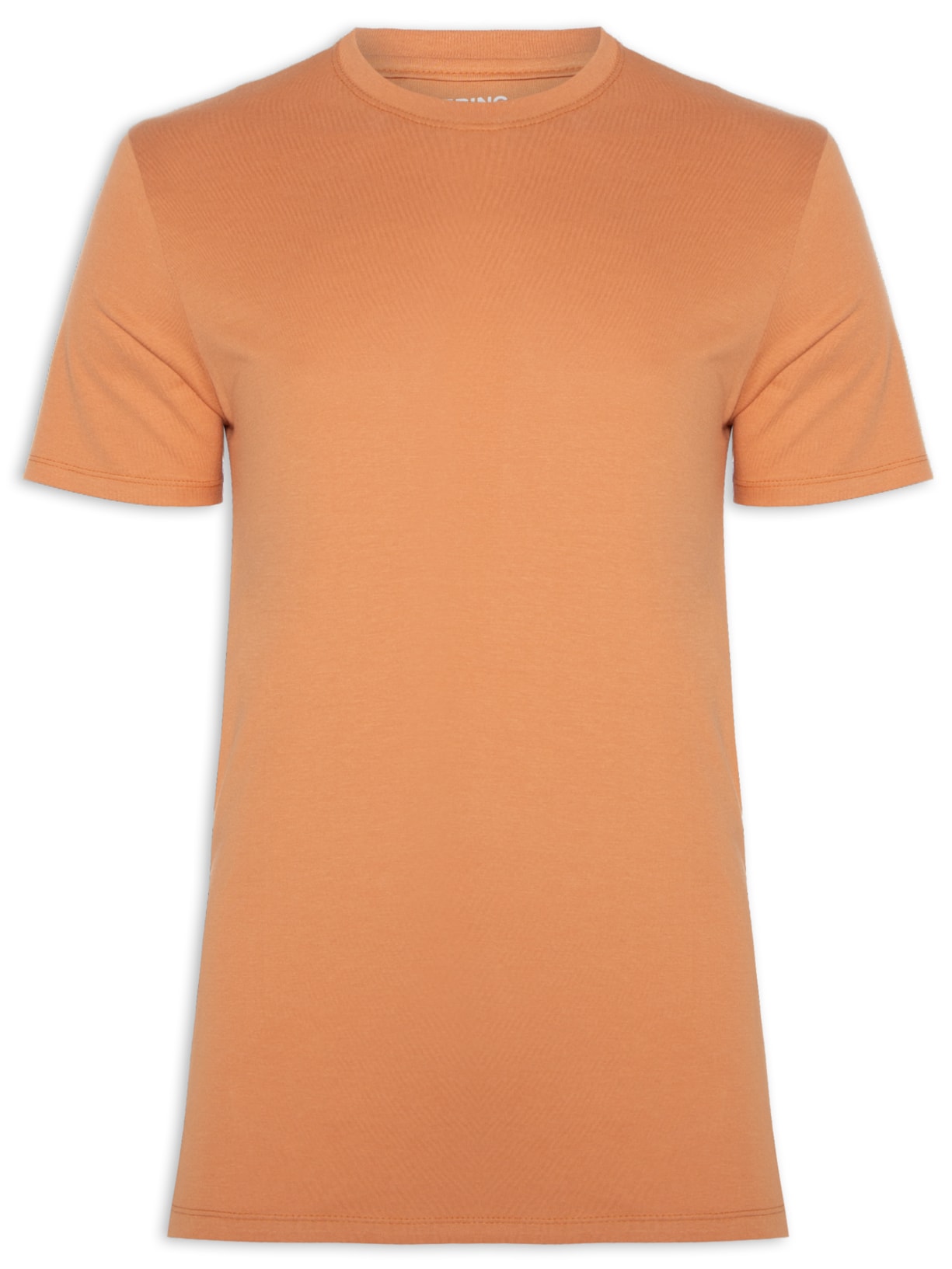Camiseta Masculina Manga Curta - Laranja