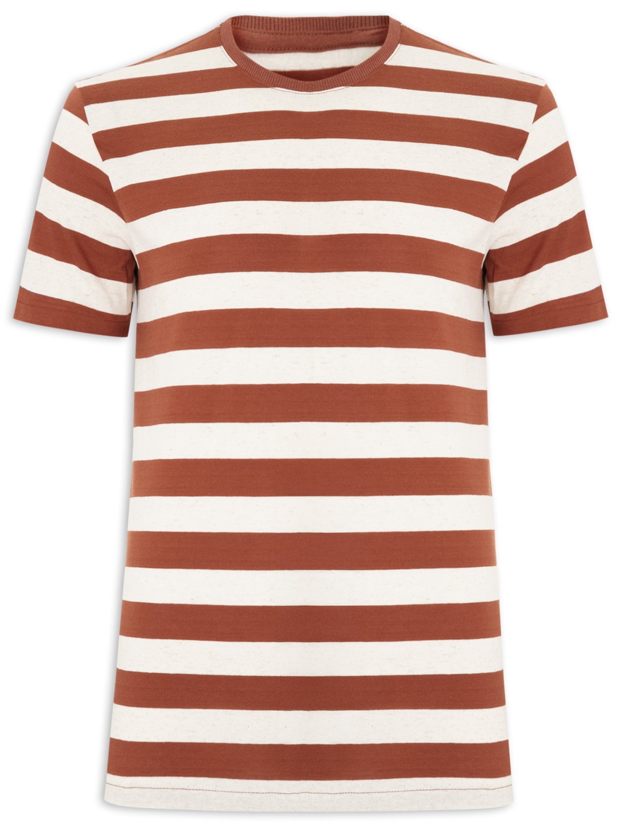 Camiseta Masculina Manga Curta - Laranja