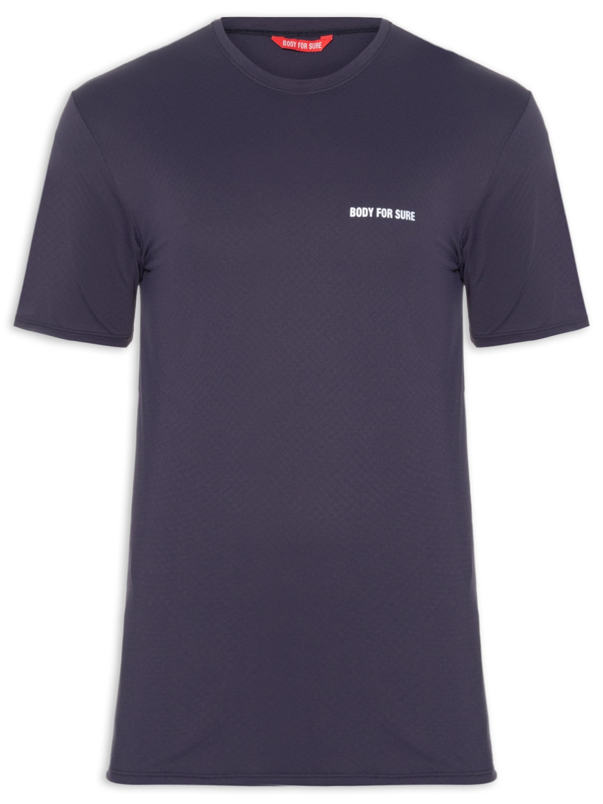 Camiseta Masculina Manga Curta Lisa - Azul