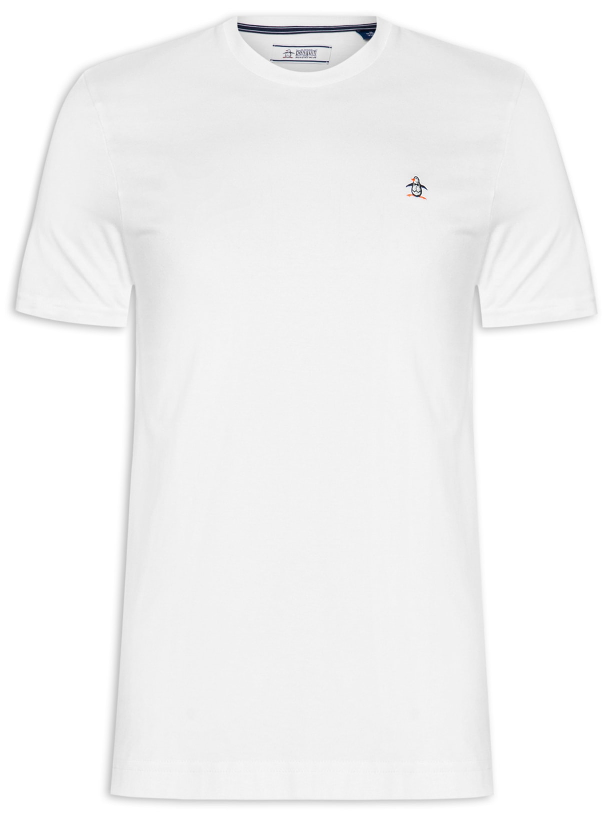 Camiseta Masculina Manga Curta Lisa - Off White