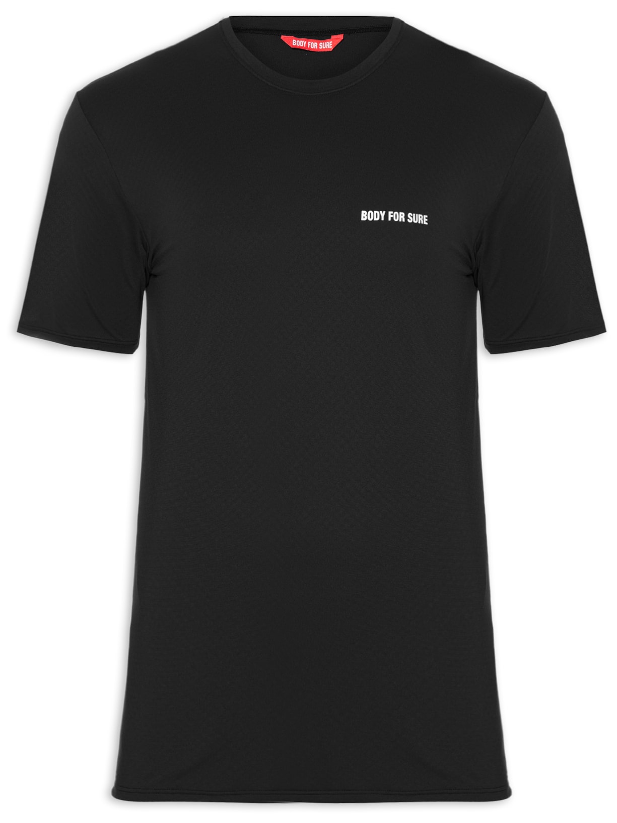 Camiseta Masculina Manga Curta Lisa - Preto