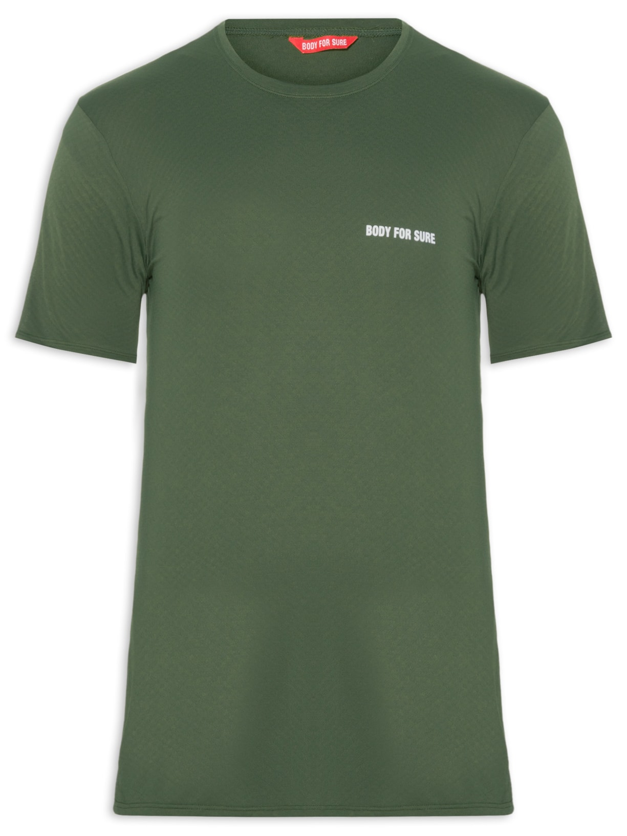 Camiseta Masculina Manga Curta Lisa - Verde