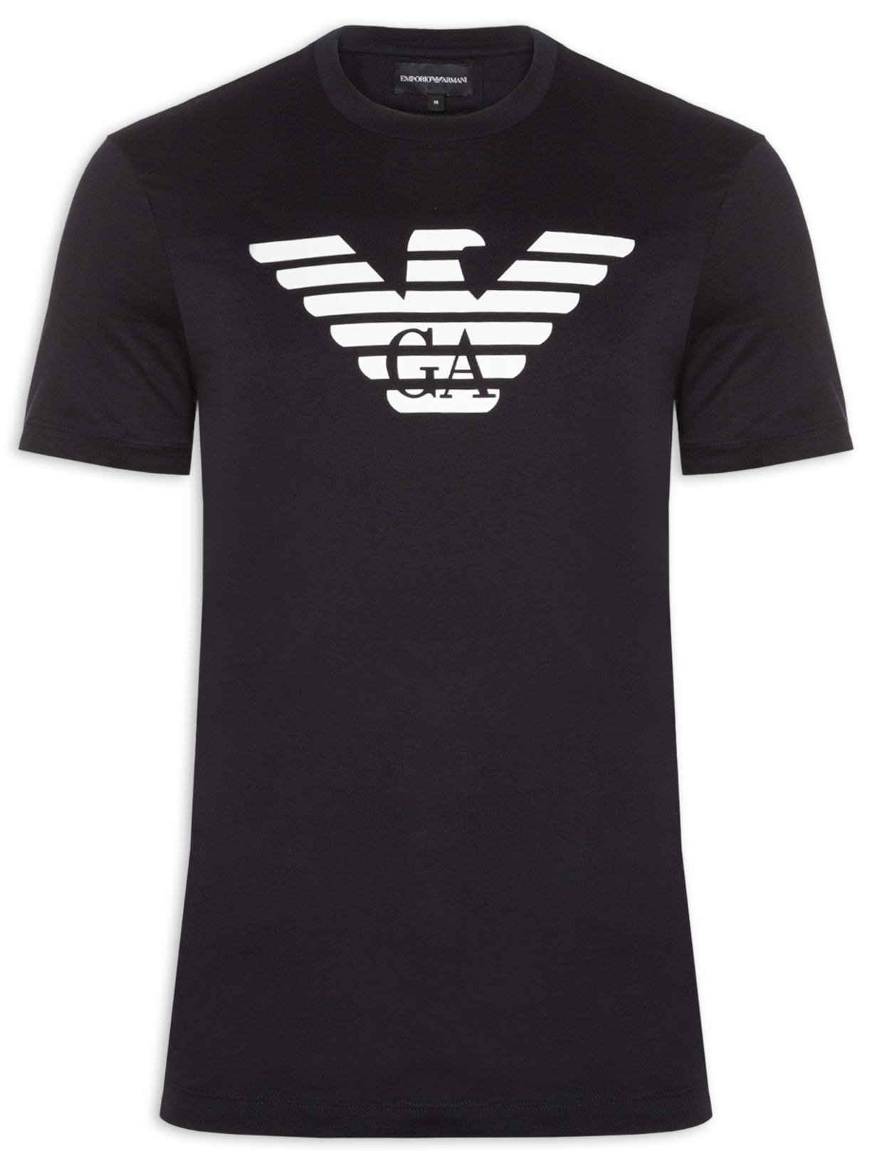 Camiseta Masculina Manga Curta Logo - Azul