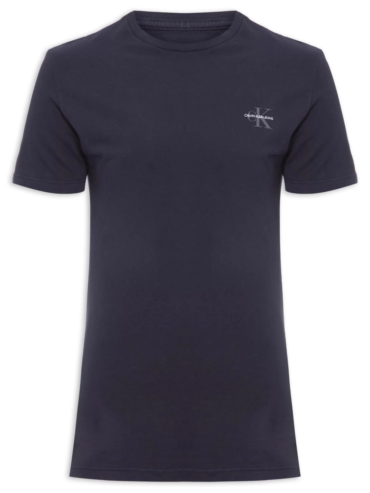 Camiseta Masculina Manga Curta Logo Básico Peito - Preto