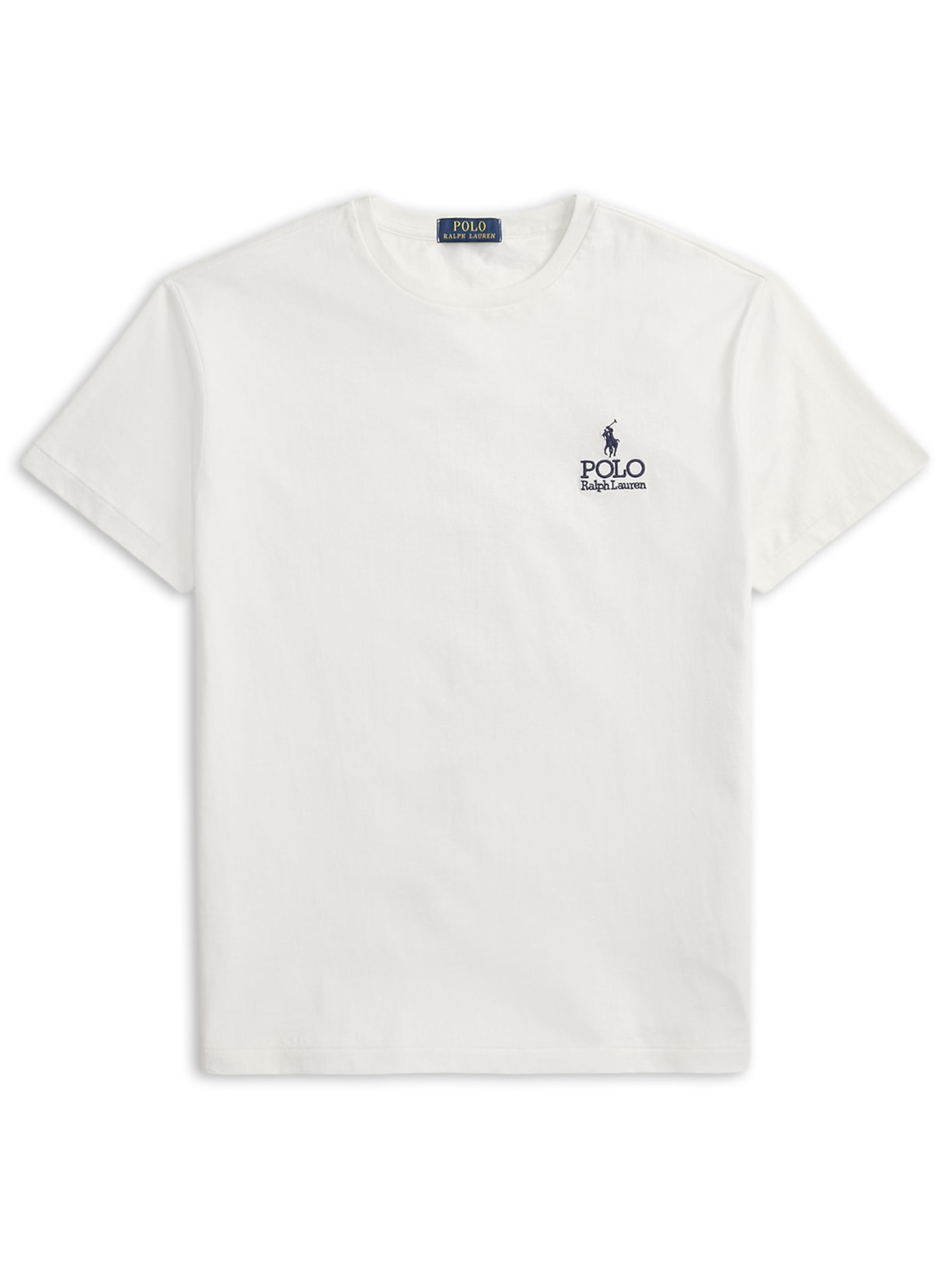 Camiseta Masculina Manga Curta Logo Deslocado - Branco
