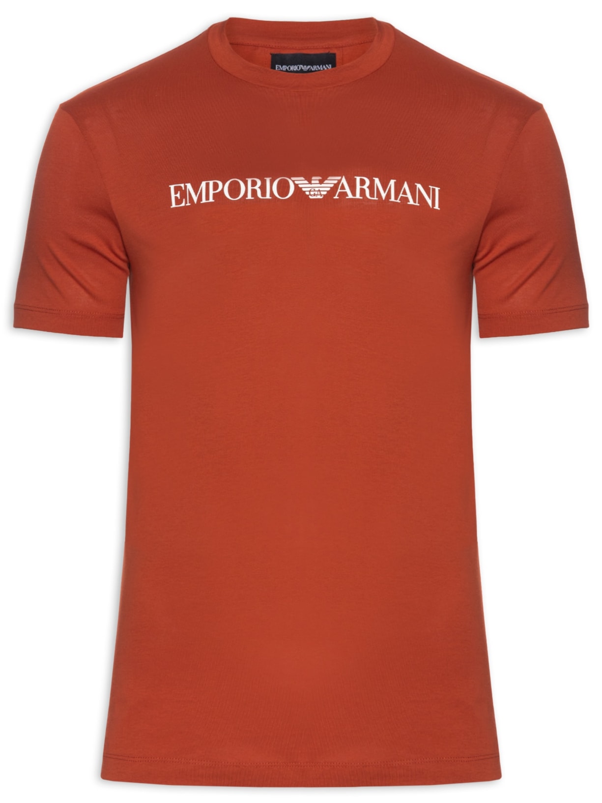 Camiseta Masculina Manga Curta Logo - Vermelho