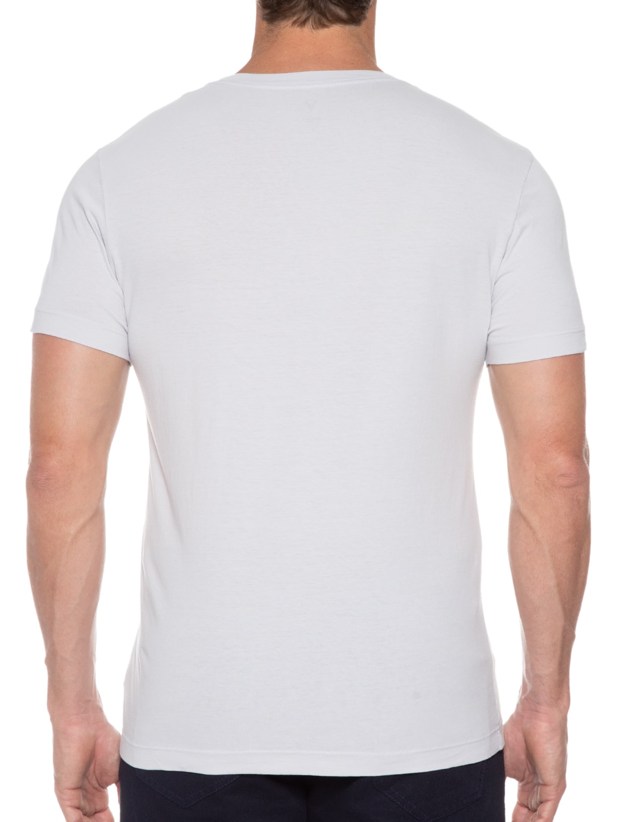 Camiseta Masculina Manga Curta Malha Estampa Sunset Cinza Vr