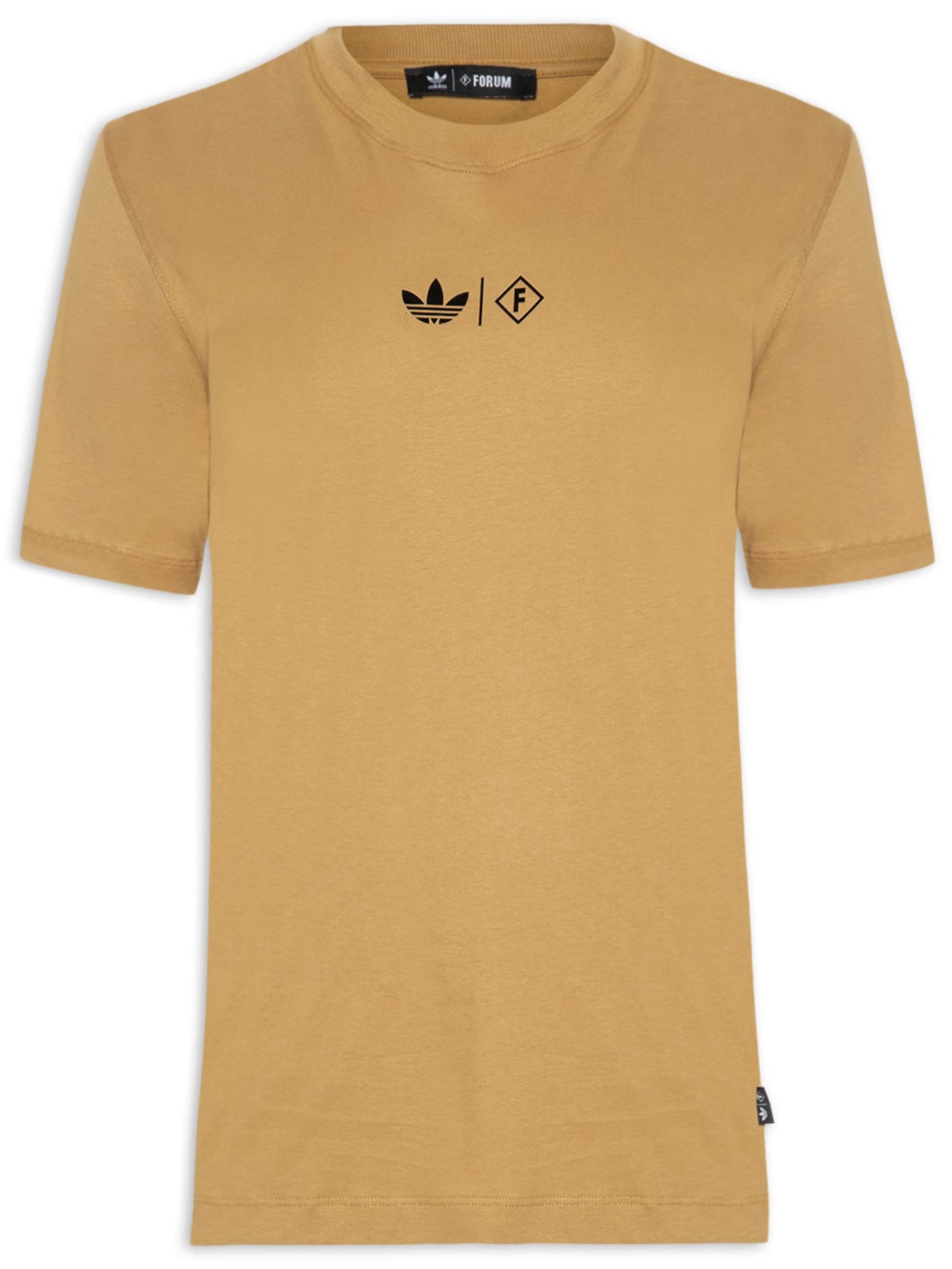 Camiseta Masculina Manga Curta - Marrom