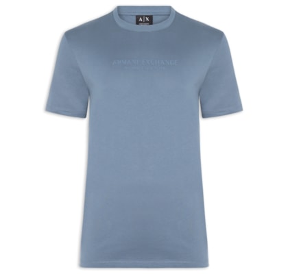 Camiseta Masculina Manga Curta Milano New York - Azul