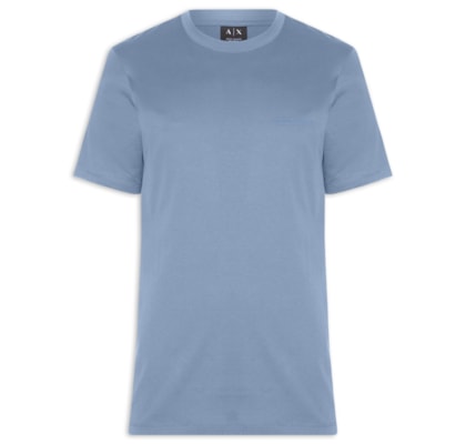 Camiseta Masculina Manga Curta Mini Milano - Azul