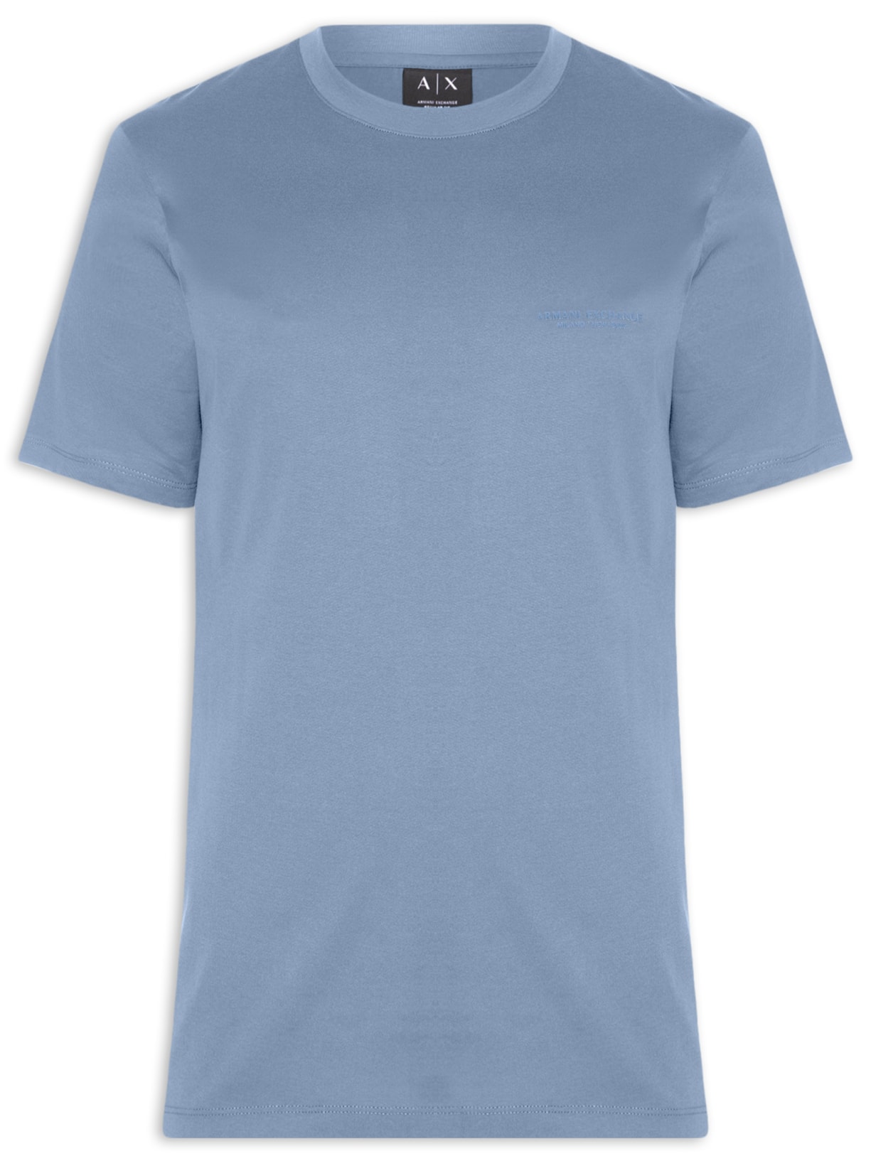 Camiseta Masculina Manga Curta Mini Milano - Azul