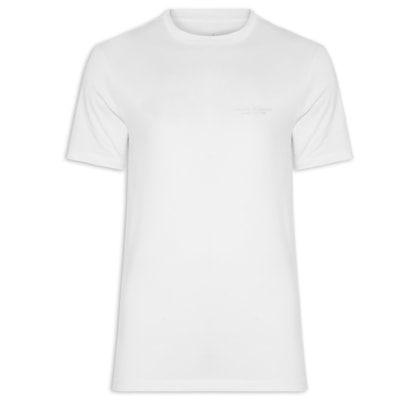 Camiseta Masculina Manga Curta Mini Milano - Branco