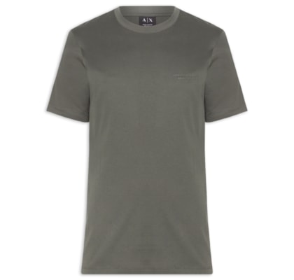 Camiseta Masculina Manga Curta Mini Milano - Verde