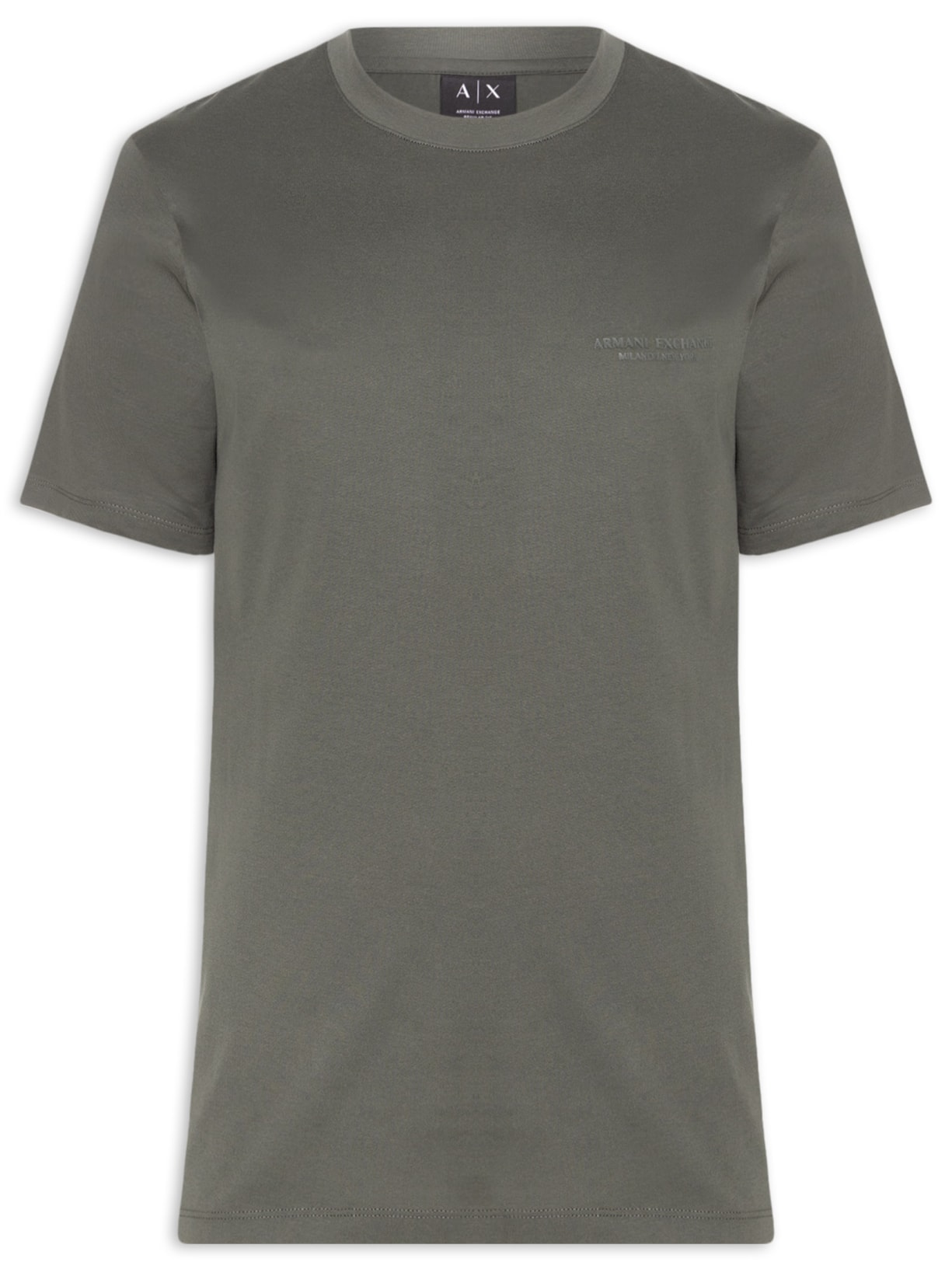 Camiseta Masculina Manga Curta Mini Milano - Verde