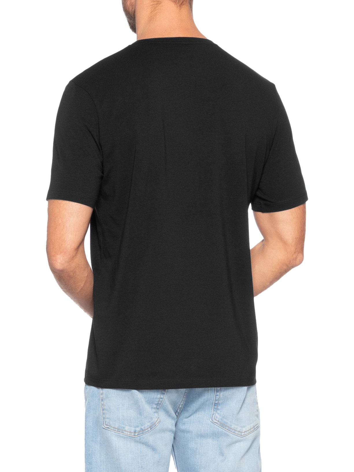 Camiseta Masculina Manga Curta Mix &Match R Preto Boss