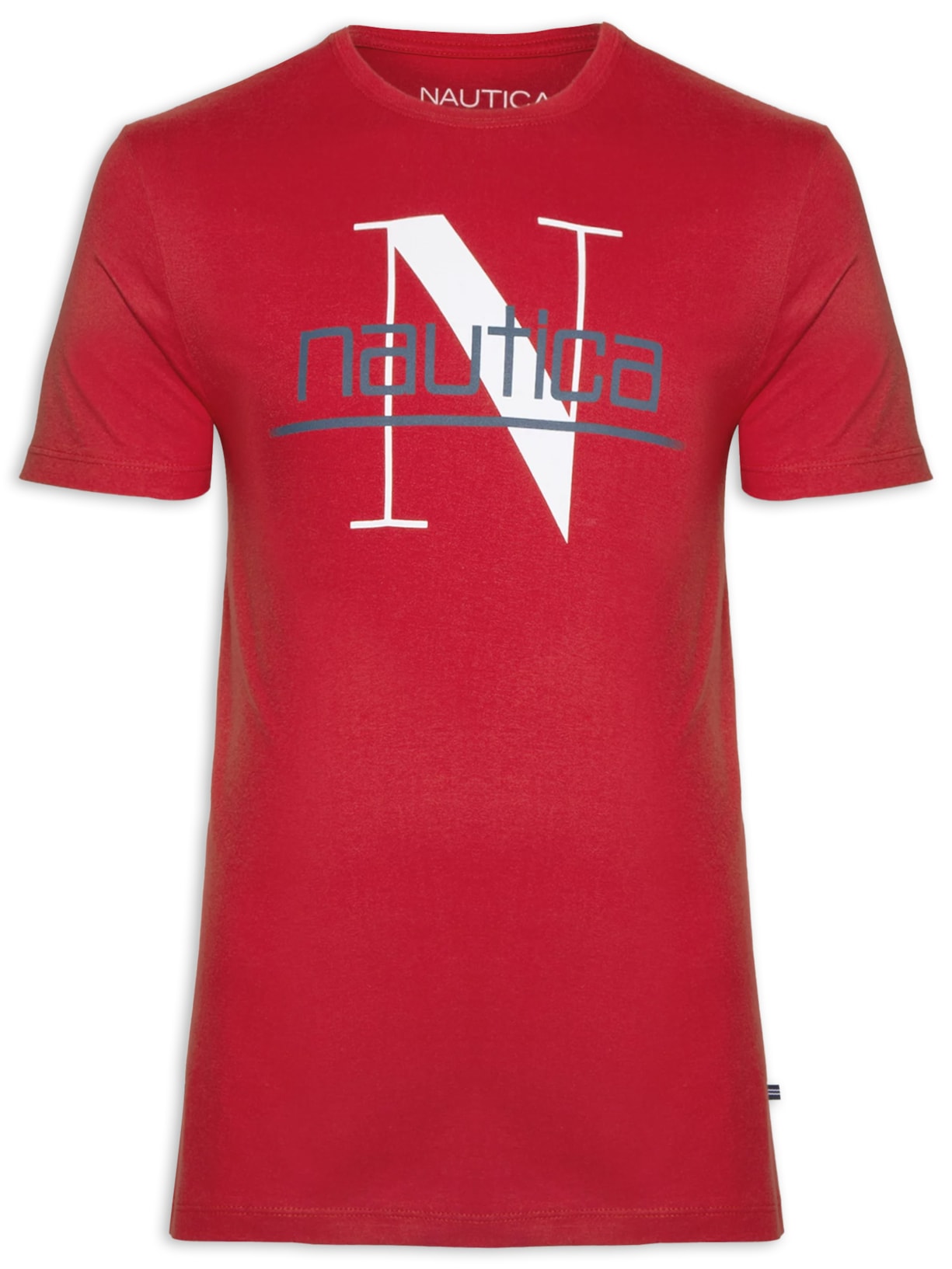Camiseta Masculina Manga Curta N - Vermelho
