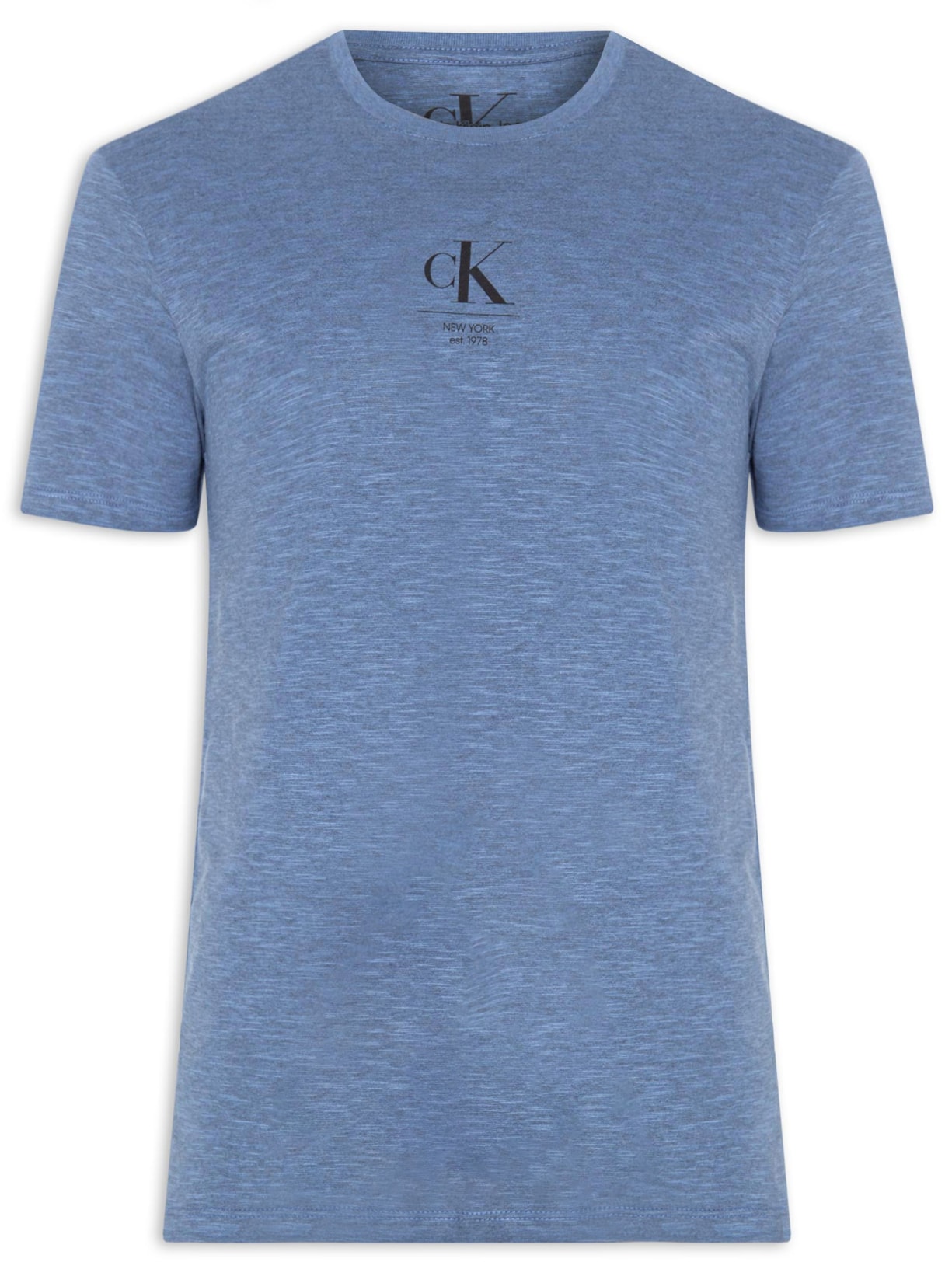 Camiseta Masculina Manga Curta New York - Azul