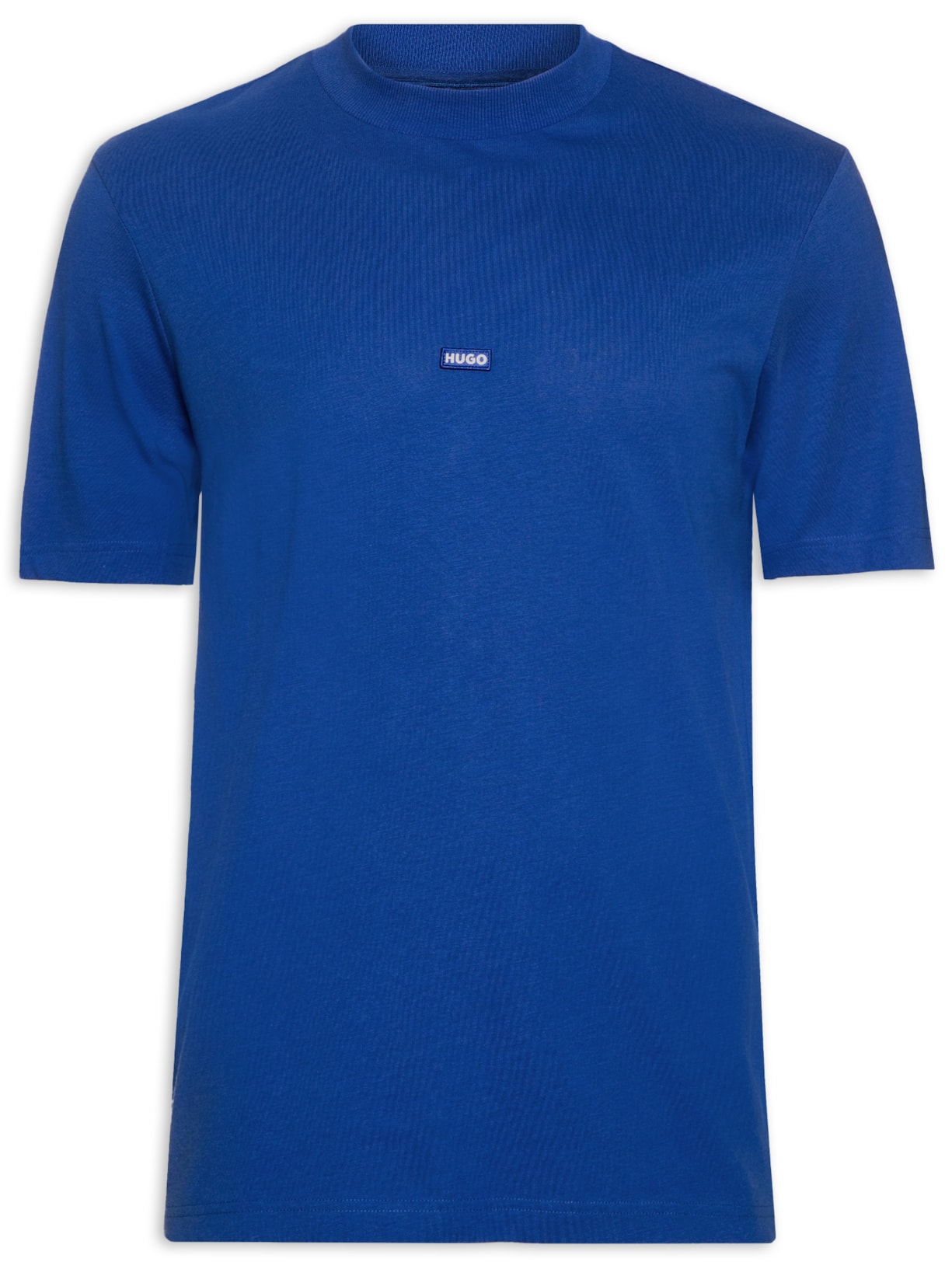 Camiseta Masculina Manga Curta Nieros Azul Hugo