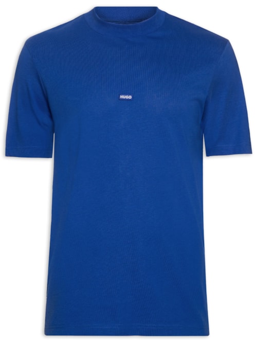 Camiseta Masculina Manga Curta Nieros - Azul