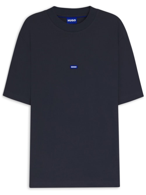 Camiseta Masculina Manga Curta Nieros - Azul