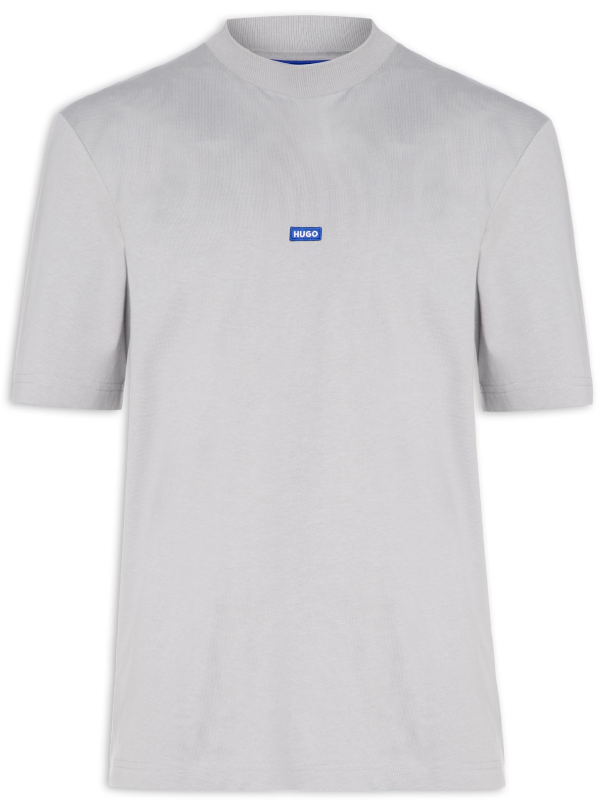 Camiseta Masculina Manga Curta Nieros Cinza Hugo