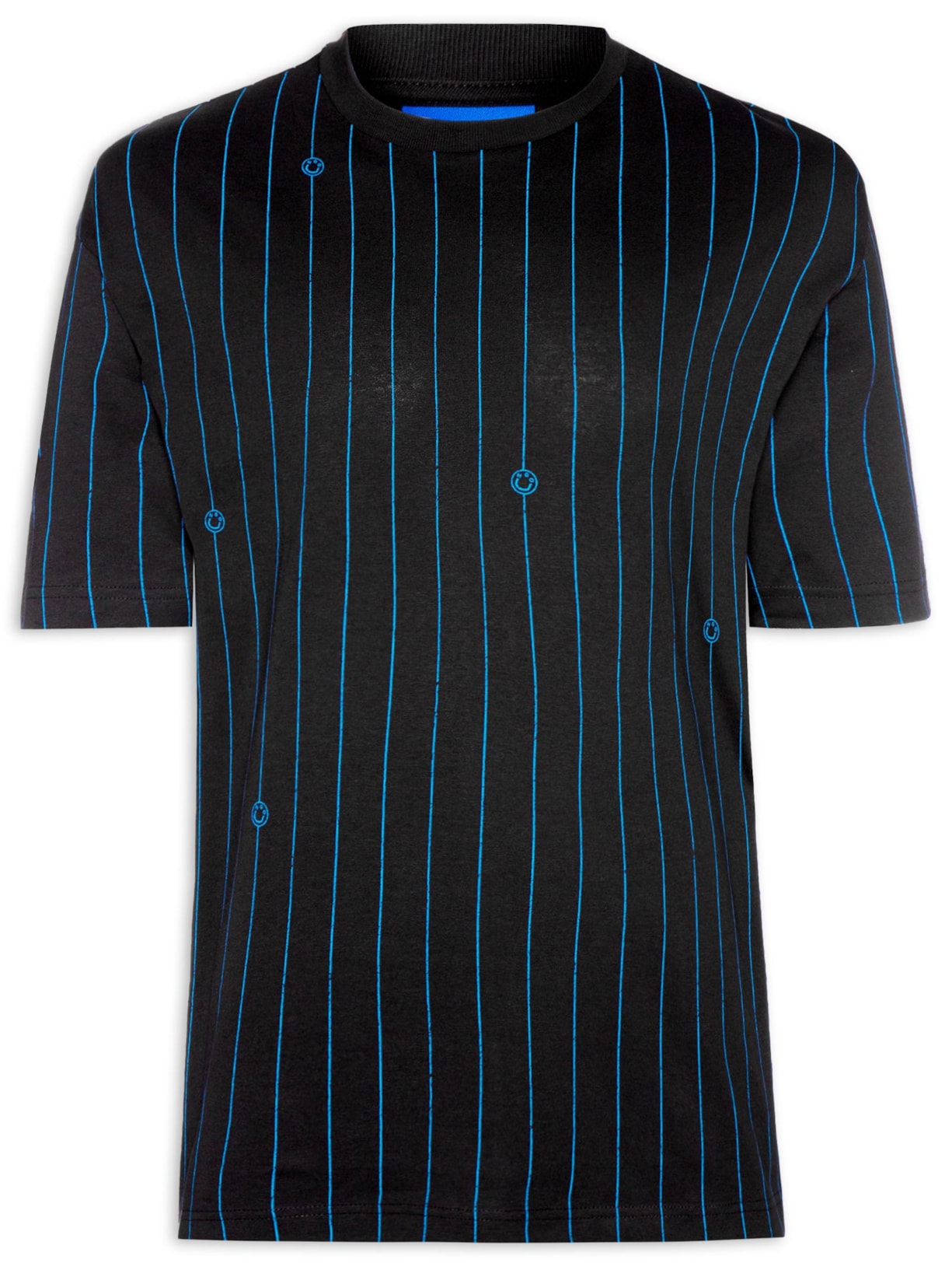 Camiseta Masculina Manga Curta Norayati - Preto
