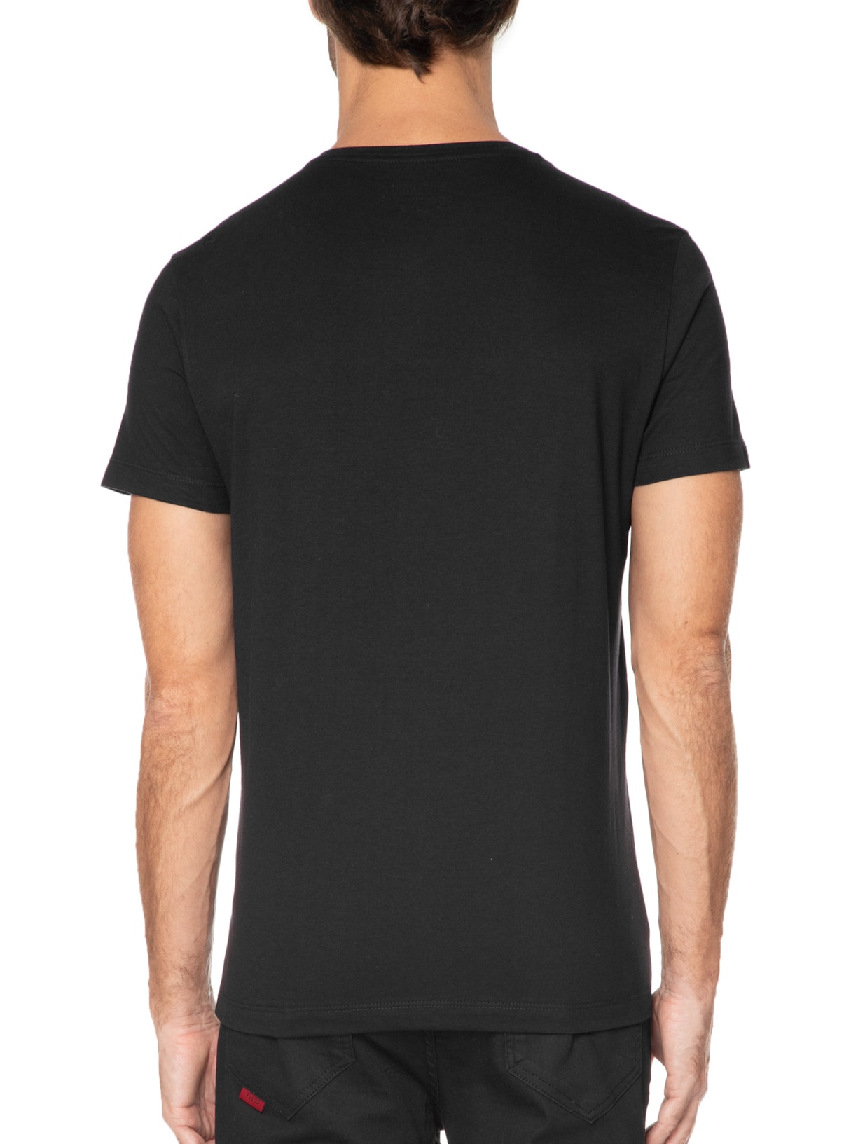 Camiseta Masculina Manga Curta Normal Is Boring Preto Sergio K