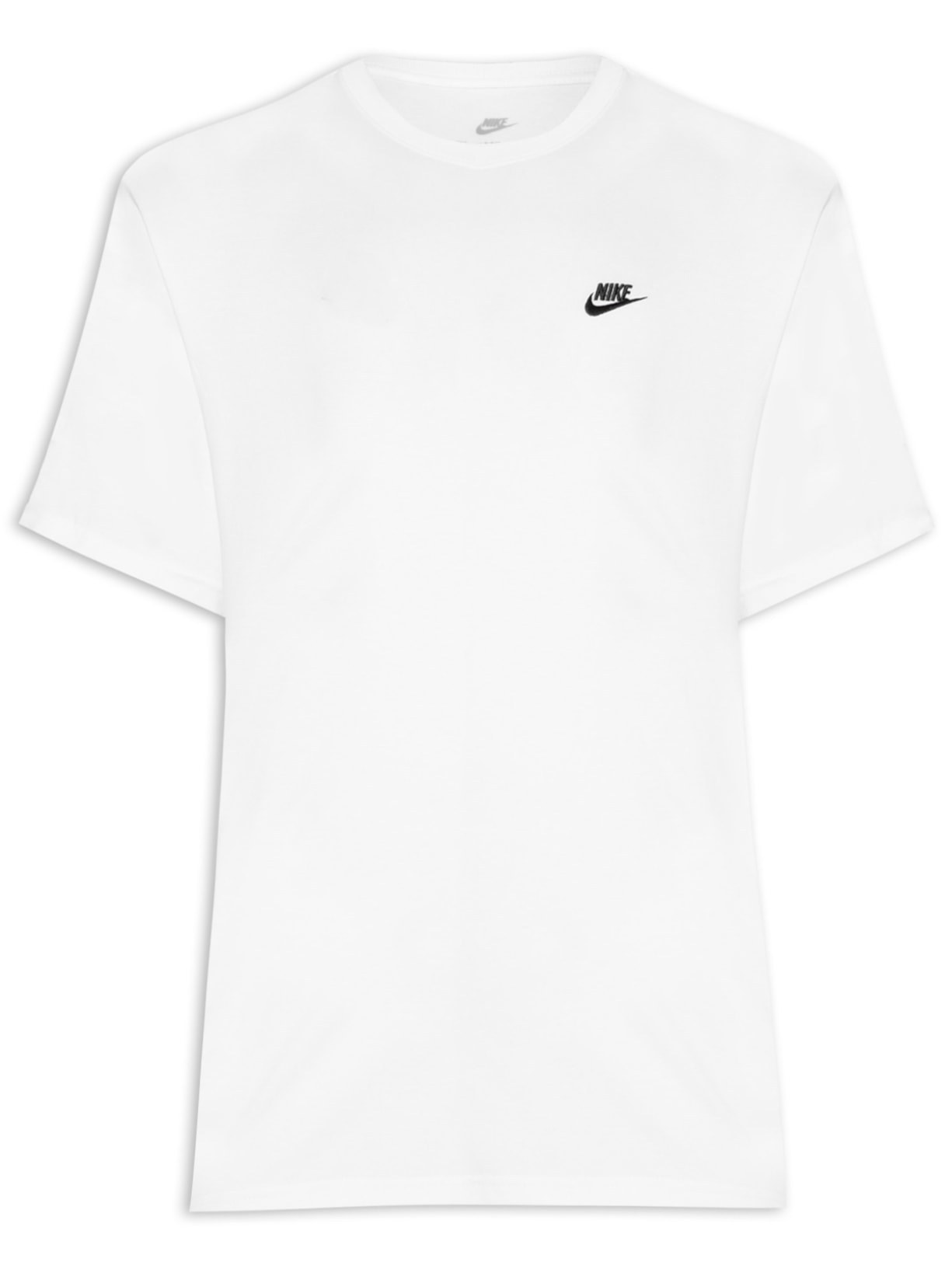 Camiseta Masculina Manga Curta Nsw Tee Club Max Branco